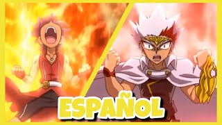 King Vs Ryuga - Beyblade Metal Fury Español