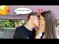 25 TYPES OF KISSES! *LEADING EACH OTHER ON*