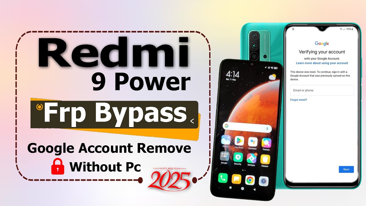Redmi 9 Power FRP Unlock Without Password -Working Redmi 9 Power FRP Unlock Without Password -Working