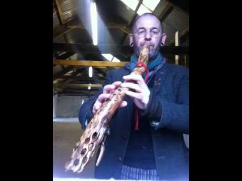 Hawthorn Native American style flute. Willow Freeman sounds