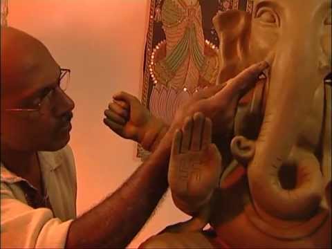 Clay sculpting of Lord Ganesh. (Part 1 of 2)