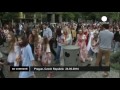 Zombie apocalypse comes to Prague - no comment