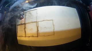 Testing Out The Lightburn Camera Calibration On 80 Watt Co2 Laser Cutter