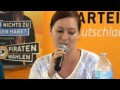 Piratenpartei Pressekonferenz zum Thema Fanrechte vom 9. Aug. 2013