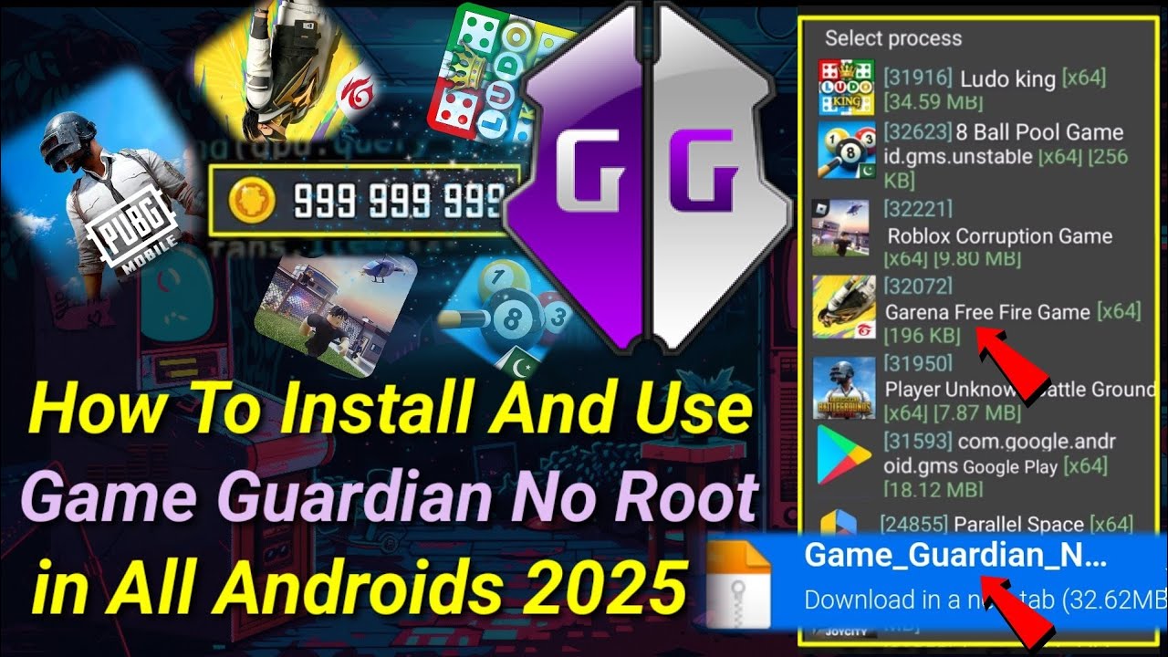 How To Install And Use Game Guardian No Root || 2025 How To Install And Use Game Guardian No Root || 2025