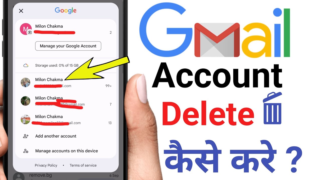 How to remove Gmail account? Google from phone How to remove Gmail account? Google from phone