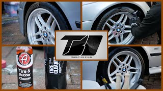 BEST TYRE CLEANER | Gyeon Vs Adams.