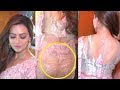 Oops Sana Khan Reveals Her BOOTY In Her See Through Saree