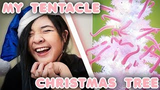 MY NEW TENTACLE CHRISTMAS TREE!!!