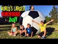 World's Largest Soccer Ball
