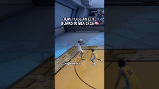 How To Be An Elite Point Guard In Nba 2K26