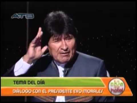 Evo Morales habla de su gestión y programa de gobierno en Esta Casa No Es Hotel por ATB, bloque 4