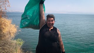 Hidden spot on the Galilee gets cleaned