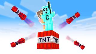 Were Stuck On One Tnt Block In Minecraft