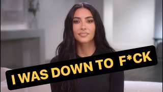 Kim Kardashian says she was only after SEX with Pete Davidson