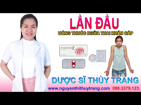 Lần đầu uống thuốc tránh thai khẩn cấp