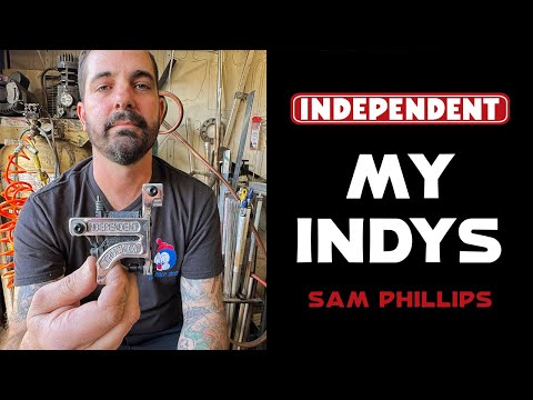 Tattoo Machines Made From Old Independent Trucks! My Indys with Sam Phillips