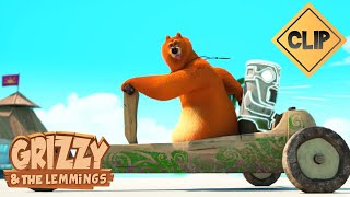 Fast & Curious Grizzy & Les Lemmings Cartoon