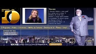 Karol Meyer no Programa do Jo