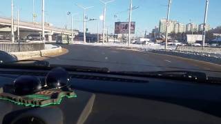 Видео Круговое движение Минск. Дзержинского-Жукова.Маршрут ГАИ Минск. от маршруты ГАИ минск, улица Захарова, Минск, Белоруссия