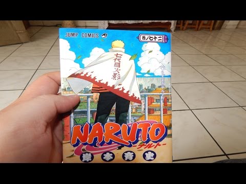 UNBOXING NARUTO MANGA 700(TOMO 72)