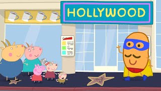 Fra Peppa Pig Un Monde Daventures - Nous Tournons Notre Film À Hollywood