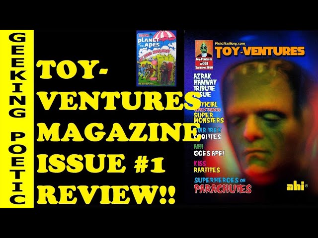 PLAID STALLIONS' TOY VENTURES MAGAZINE: OPENING & REVIEW! AHI Azrak Hamway Rack Toys