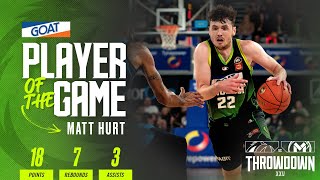 Goat Player Of The Game - Matt Hurt Round 2 V. United, Nbl25