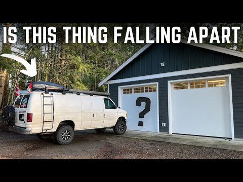Play this video BACK AT THE SHOP. Fixing Some Serious Van Build Rattles and Issues. BIG PROJECT DAY