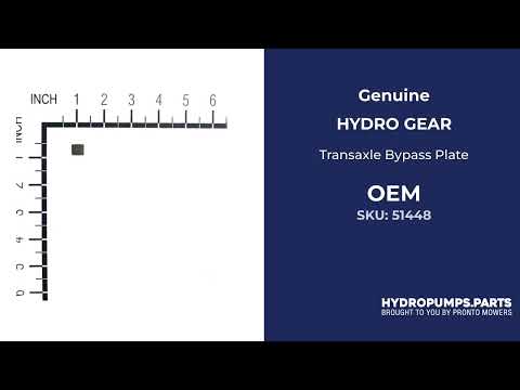 Hydro-Gear-51448-EZT-Transaxle-Bypass-Plate Hydro-Gear-51448-EZT-Transaxle-Bypass-Plate