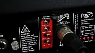  Hughes & Kettner Tubemeister Deluxe 20 Amp Head Red Box AE