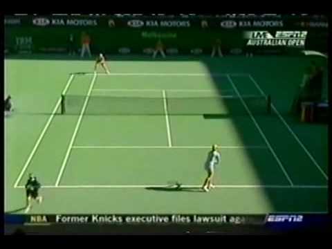 Kim Clijsters vs マルチナ ヒンギス 2／11