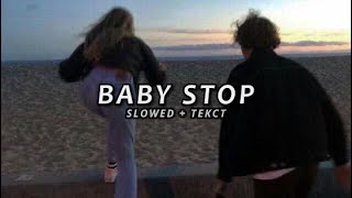 BAGARDI - BABY STOP (Slowed + Текст)