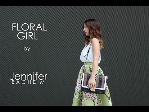 #OOTD - Floral Girl by Jennifer Bachdim