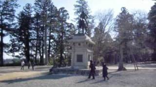 Sendai Castle - featuring Date Masamune (??? - ?? ??)