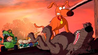 Spike Salva A Los Rugrats De Un Lobo