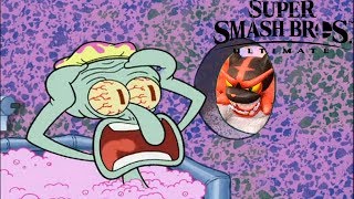 Incineroar Drops By Squidwards House And Sends Him Into Smash Bros.