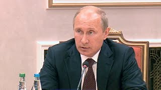 Путин назвал встречу в Минске хорошей возможностью обсудить отношения Украины с "тройкой"