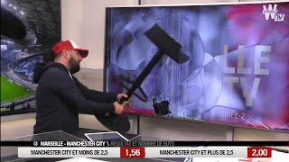 Mohamed Henni Ce La Tv De Winamax Pendant Om Vs Manchester City