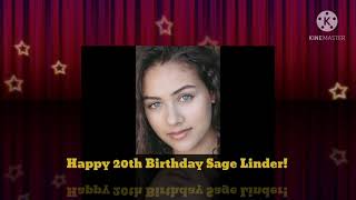 Happy 20Th Birthday Sage Linder