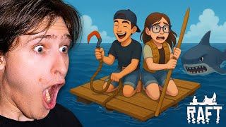Stranded On A Raft With My Girlfriend Raft Ep 1