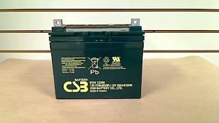 12V 39Ah - Extended Run - High Cycle - Csb Battery - Evh12390