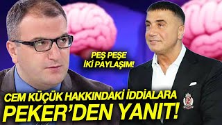 Sedat Peker, Cem Küçük Hakkındaki Kaset Iddialarına 2 Retweetle Yanıt Verdi