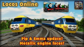 Locos Online Pip & Emma Metallic Engines Update