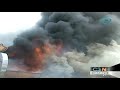 Deja 3 lesionados un incendio en un bar de Los Reyes La Paz, Edomex