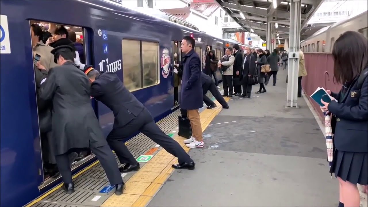 Public train japan