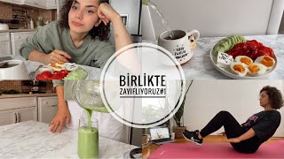 BİRLİKTE ZAYIFLAYALIM #1 BUGÜN NE YEDİM? HEP BİRLİKTE ZAYIFLIYORUZ!