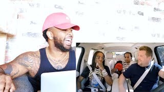 Migos Carpool Karaoke Reaction Migos Carpool Karaoke Reaction