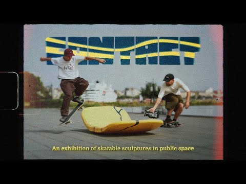 “Contact” – 3D printed skateable sculptures in Bordeaux