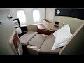 Qantas A380 First Class Dubai to London